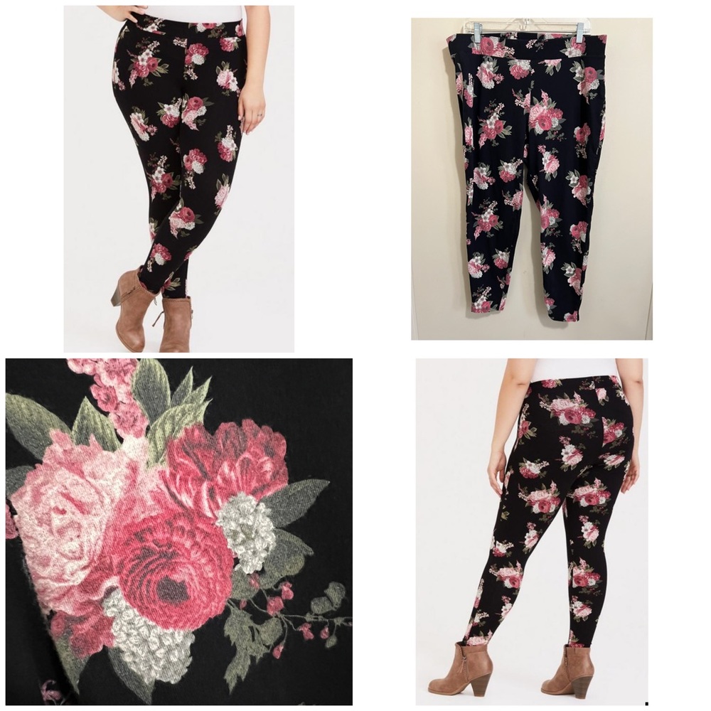 Torrid Size 3 Premium Floral Leggings